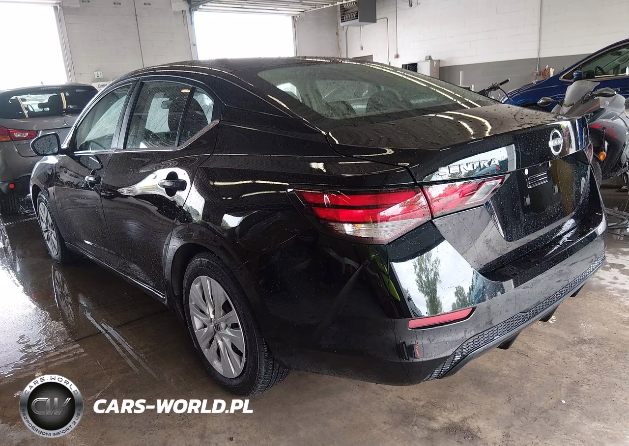 2024 Nissan Sentra S Xtronic Cvt VIN:3N1AB8BVXRY222847 - 3