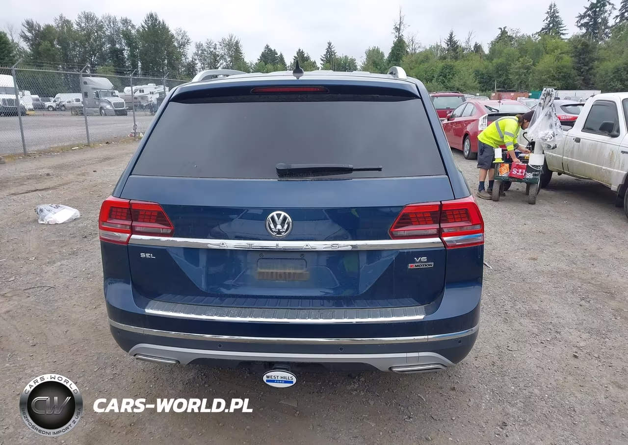 2019 Volkswagen Atlas 3.6L V6 Sel VIN:1V2MR2CA4KC619269 - 17