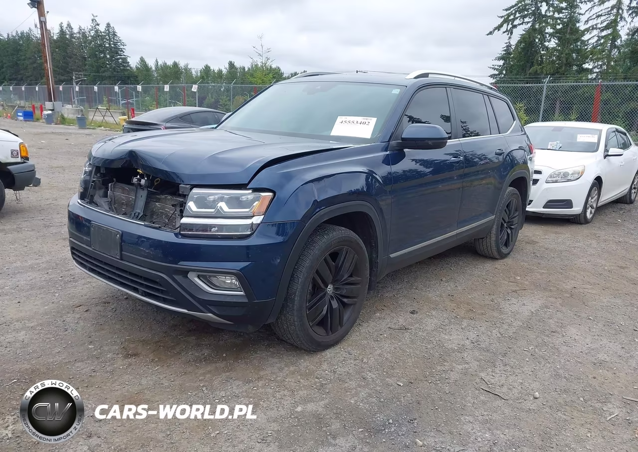 2019 Volkswagen Atlas 3.6L V6 Sel VIN:1V2MR2CA4KC619269 - 2