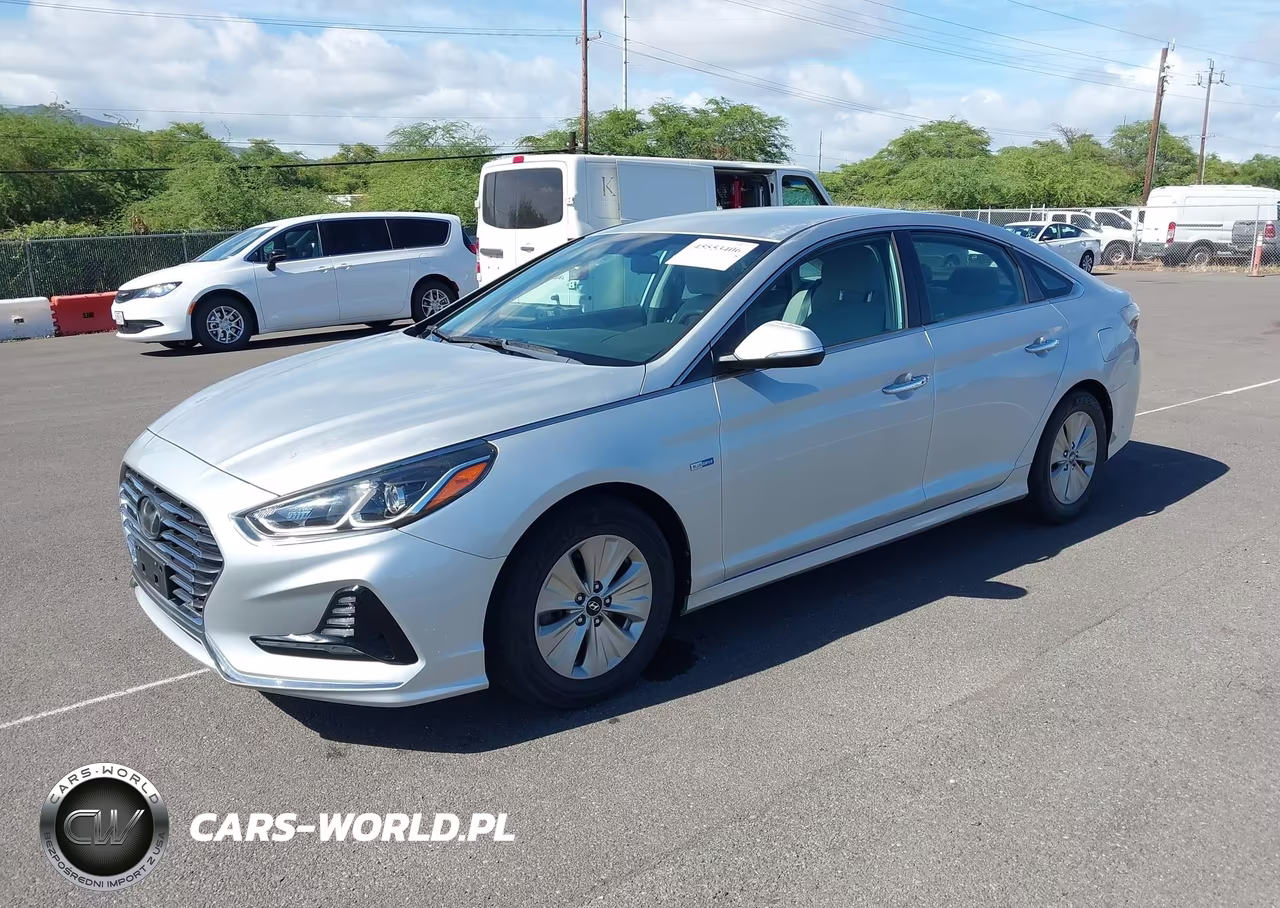2018 Hyundai Sonata Hybrid Se VIN:KMHE24L38JA084136 - 2