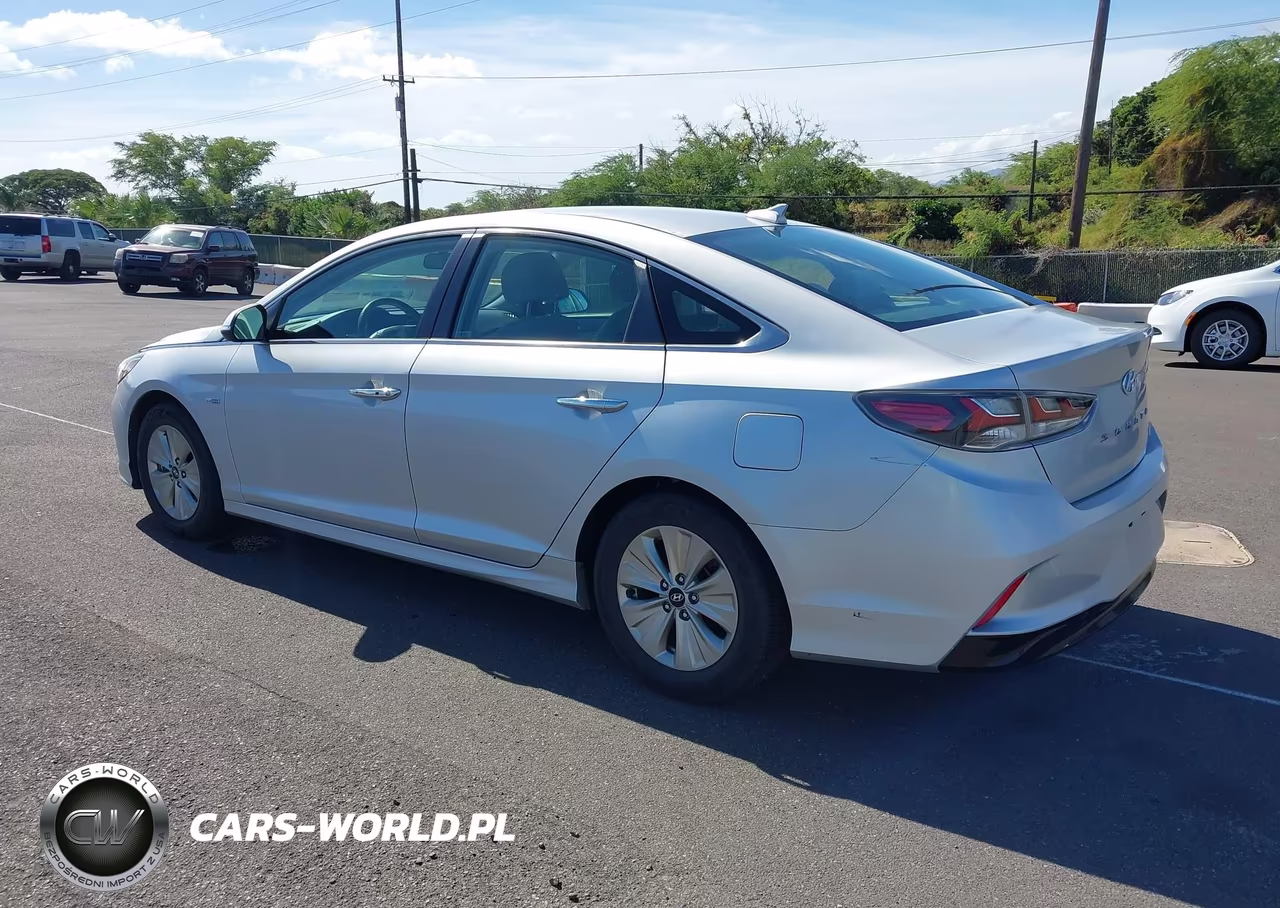 2018 Hyundai Sonata Hybrid Se VIN:KMHE24L38JA084136 - 3