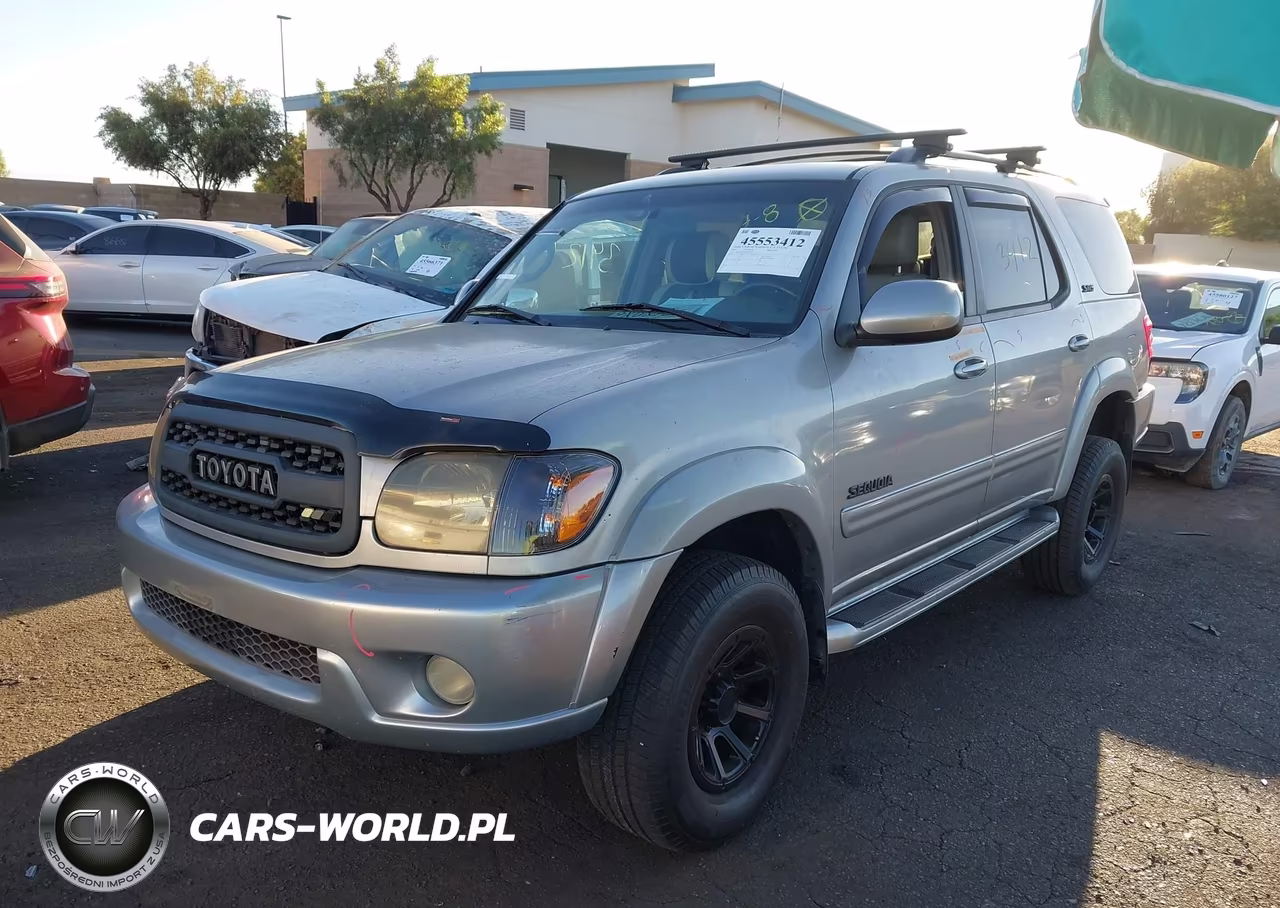 2002 Toyota Sequoia Sr5 V8 VIN:5TDZT34A92S122617 - 2