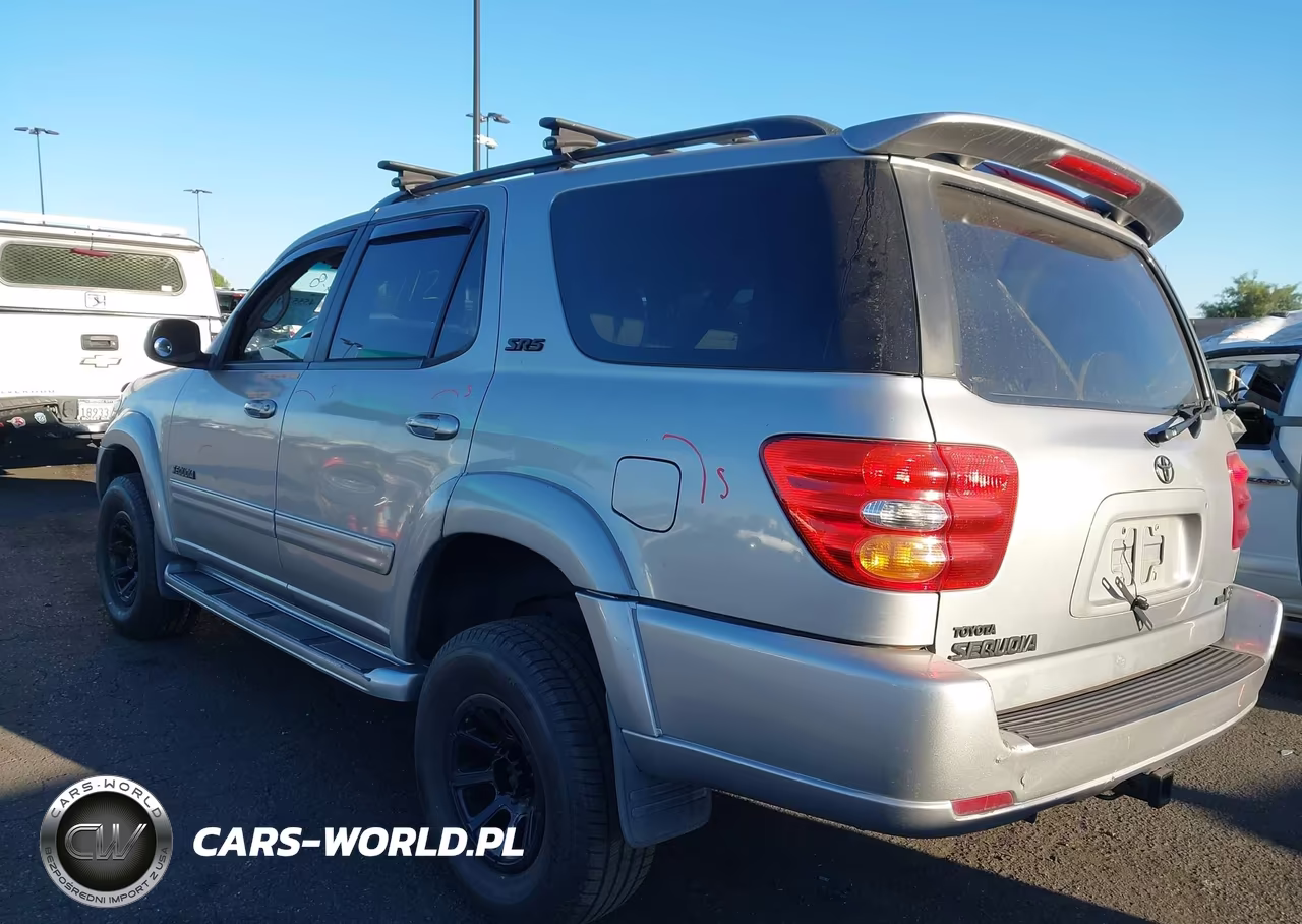 2002 Toyota Sequoia Sr5 V8 VIN:5TDZT34A92S122617 - 3