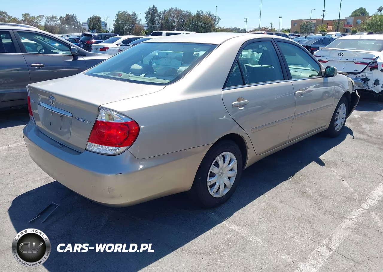 2006 Toyota Camry Le VIN:4T1BE32K06U122722 - 4