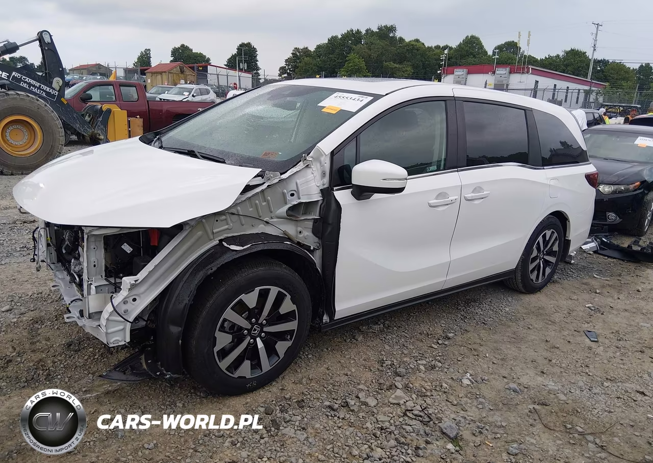 2026 Honda Odyssey Ex-L VIN:5FNRL6H63TB015852 - 2