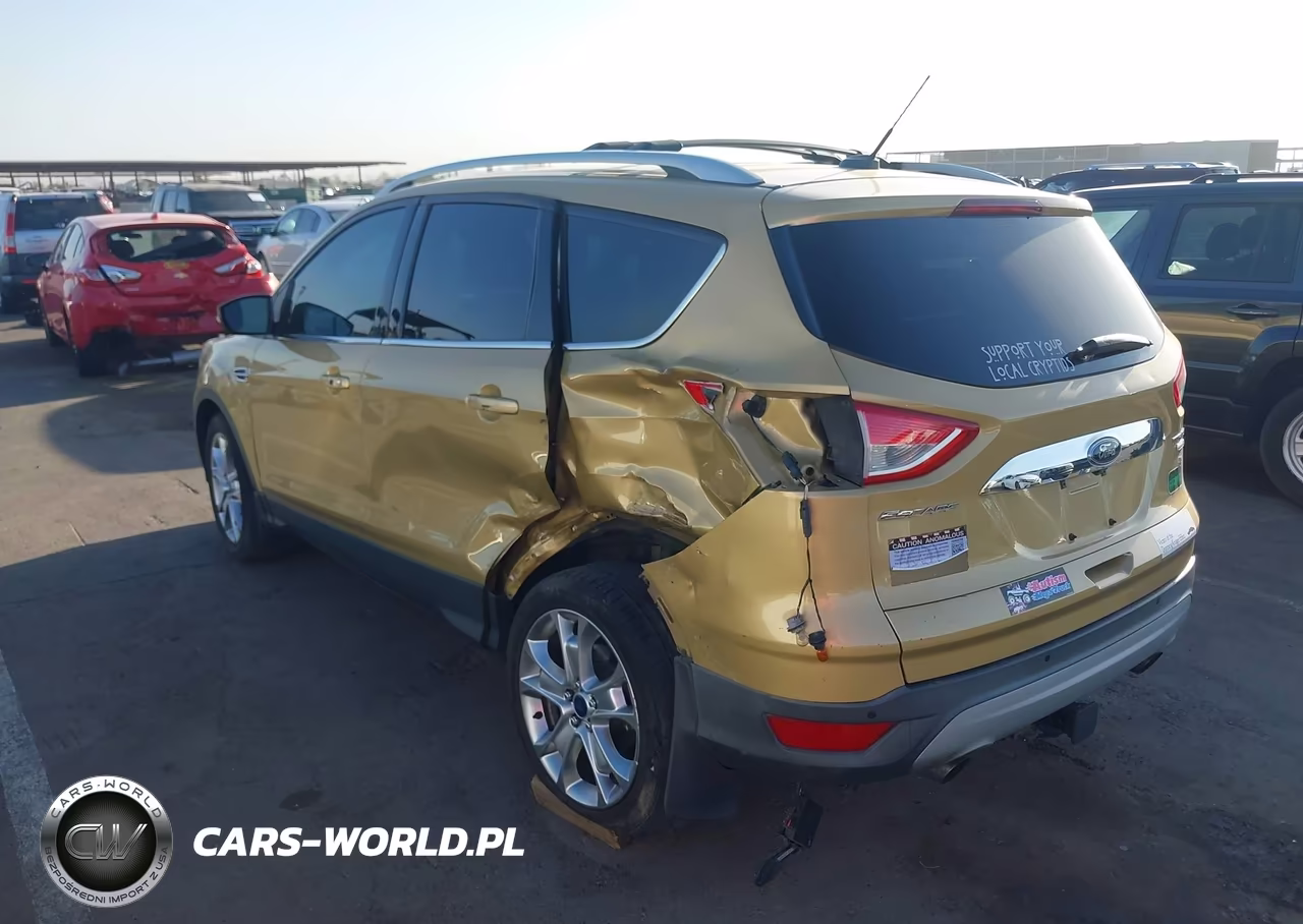 2014 Ford Escape Titanium VIN:1FMCU9J93EUD88100 - 3