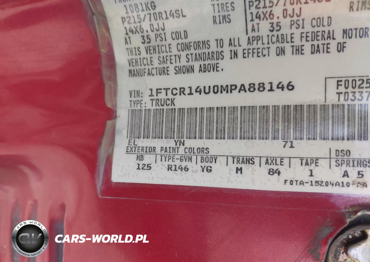 1991 Ford Ranger Super Cab VIN:1FTCR14U0MPA88146 - 9