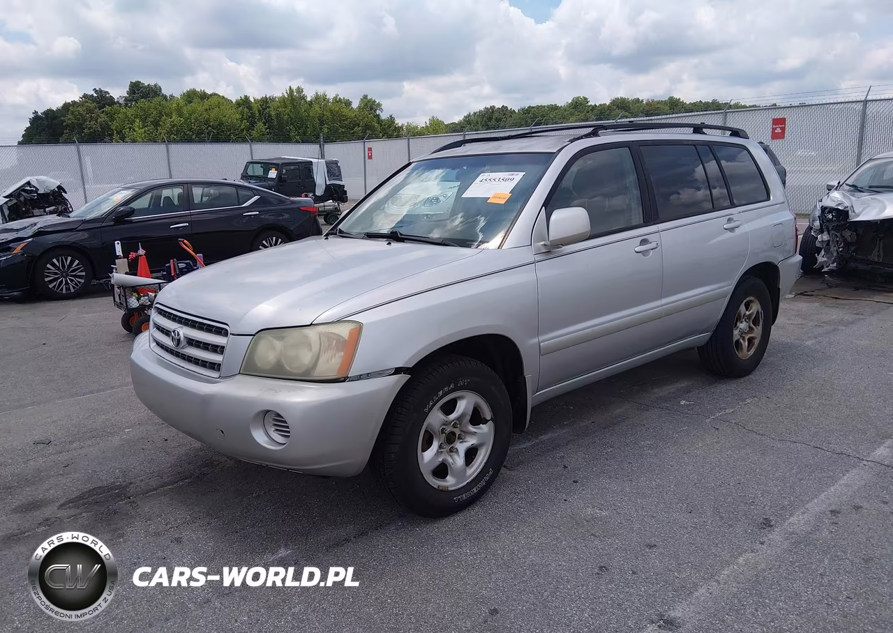 2002 Toyota Highlander VIN:JTEGD21A920039223 - 2
