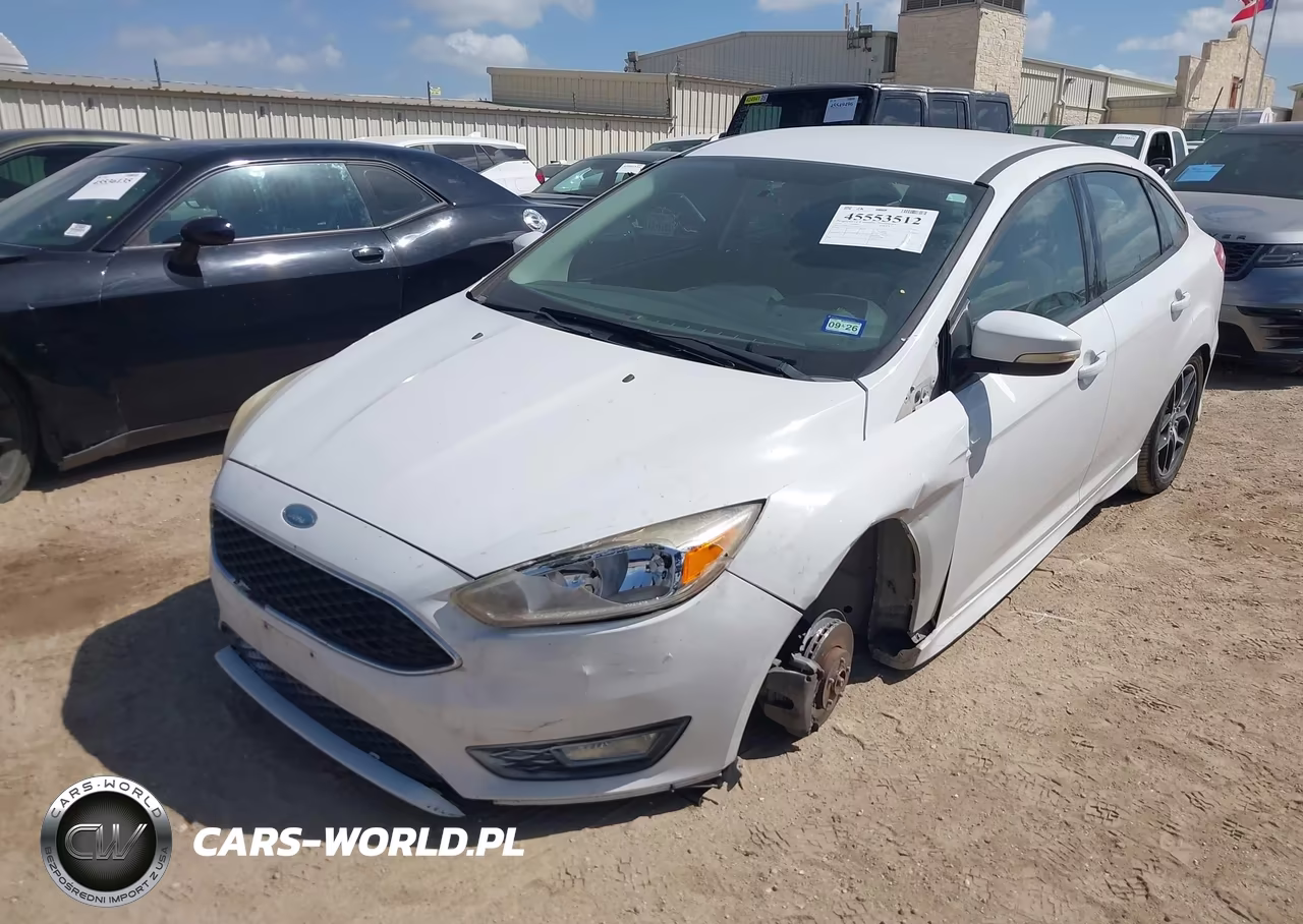 2015 Ford Focus Se VIN:1FADP3F22FL384657 - 2