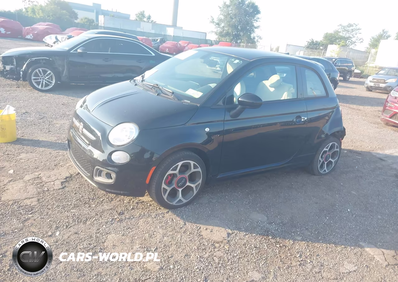 2016 Fiat 500 Sport VIN:3C3CFFBR3GT122377 - 2