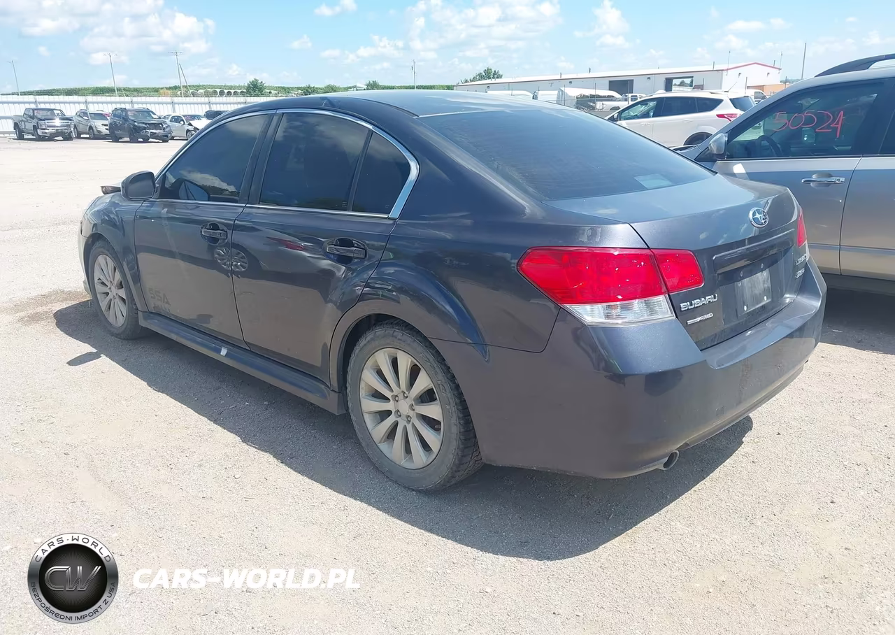 2010 Subaru Legacy 3.6R VIN:4S3BMDA68A2237624 - 3