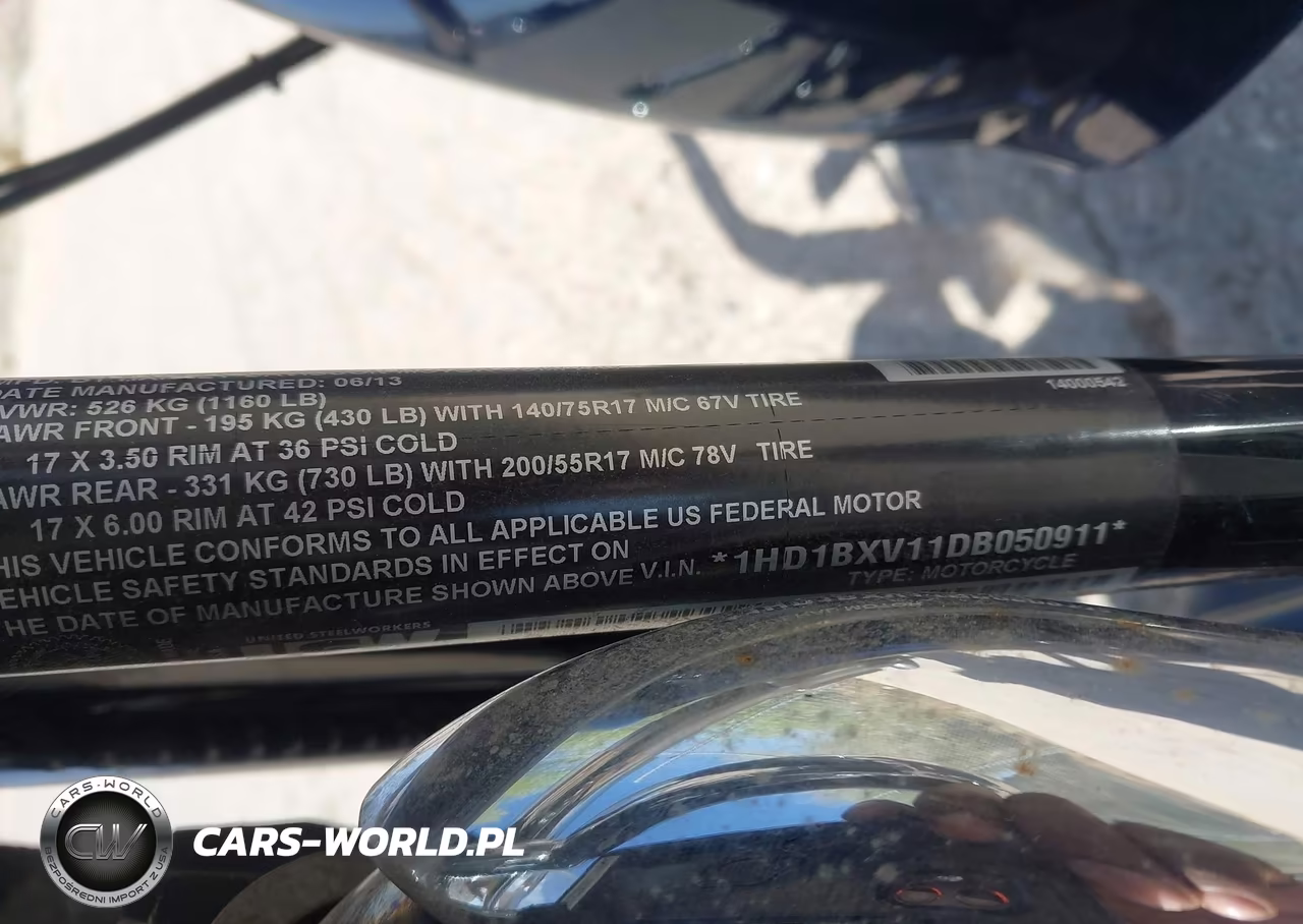 2013 Harley-Davidson Flstf Fatboy VIN:1HD1BXV11DB050911 - 10