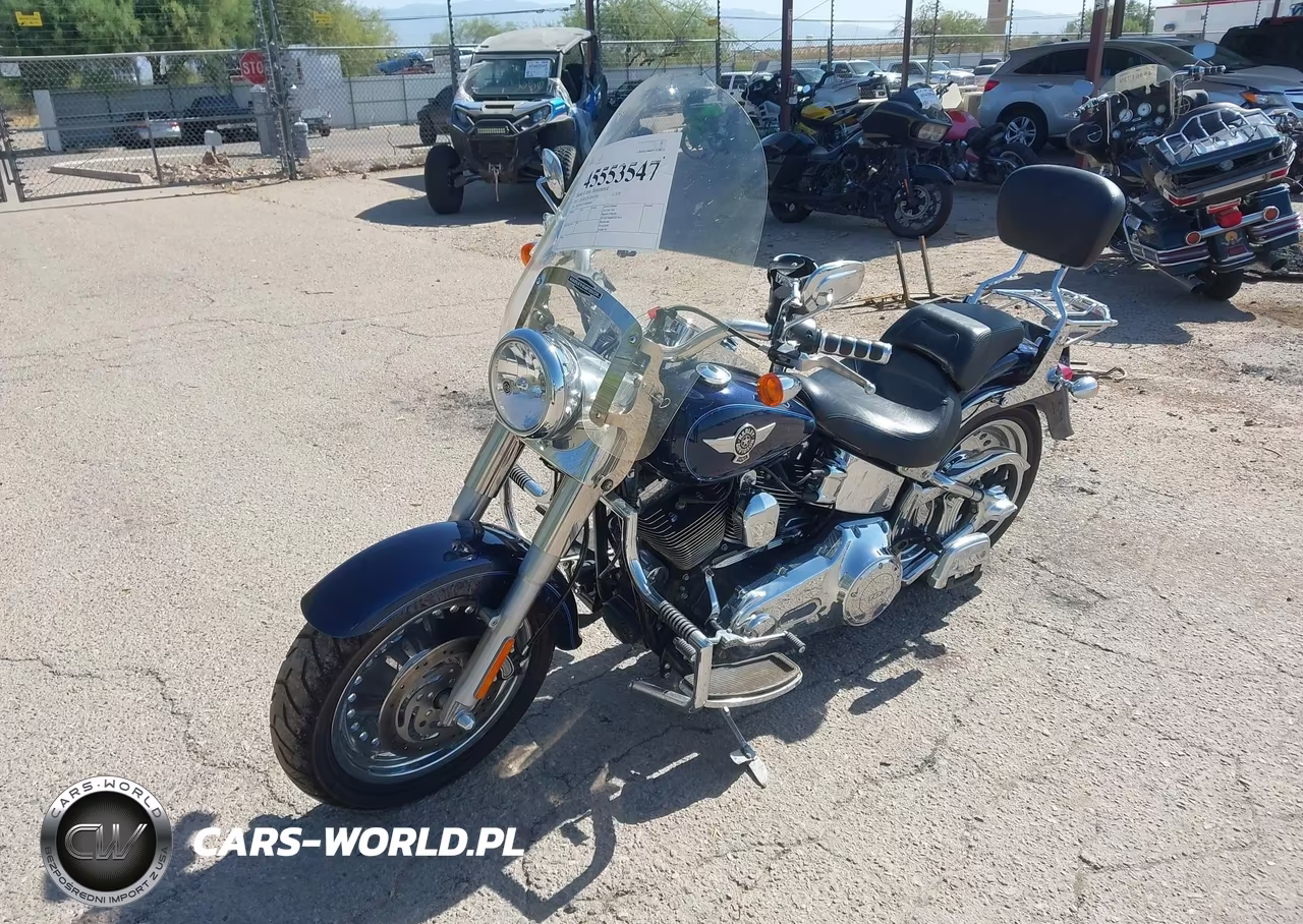 2013 Harley-Davidson Flstf Fatboy VIN:1HD1BXV11DB050911 - 2