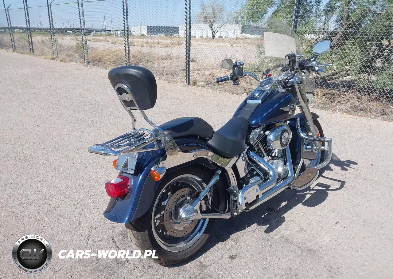 2013 Harley-Davidson Flstf Fatboy VIN:1HD1BXV11DB050911 - 4