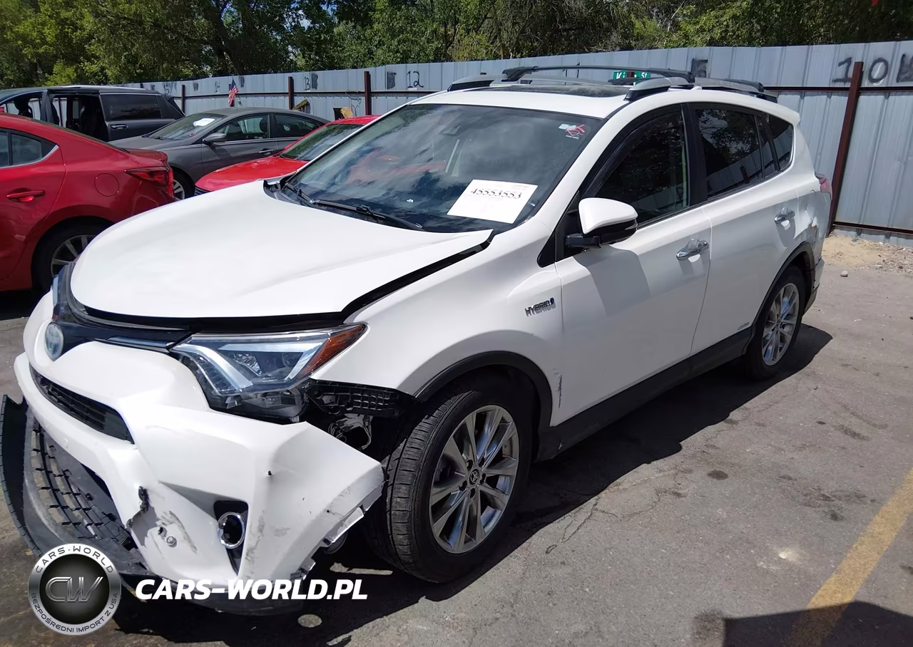 2016 Toyota Rav4 Hybrid Limited VIN:JTMDJREVXGD040421 - 2