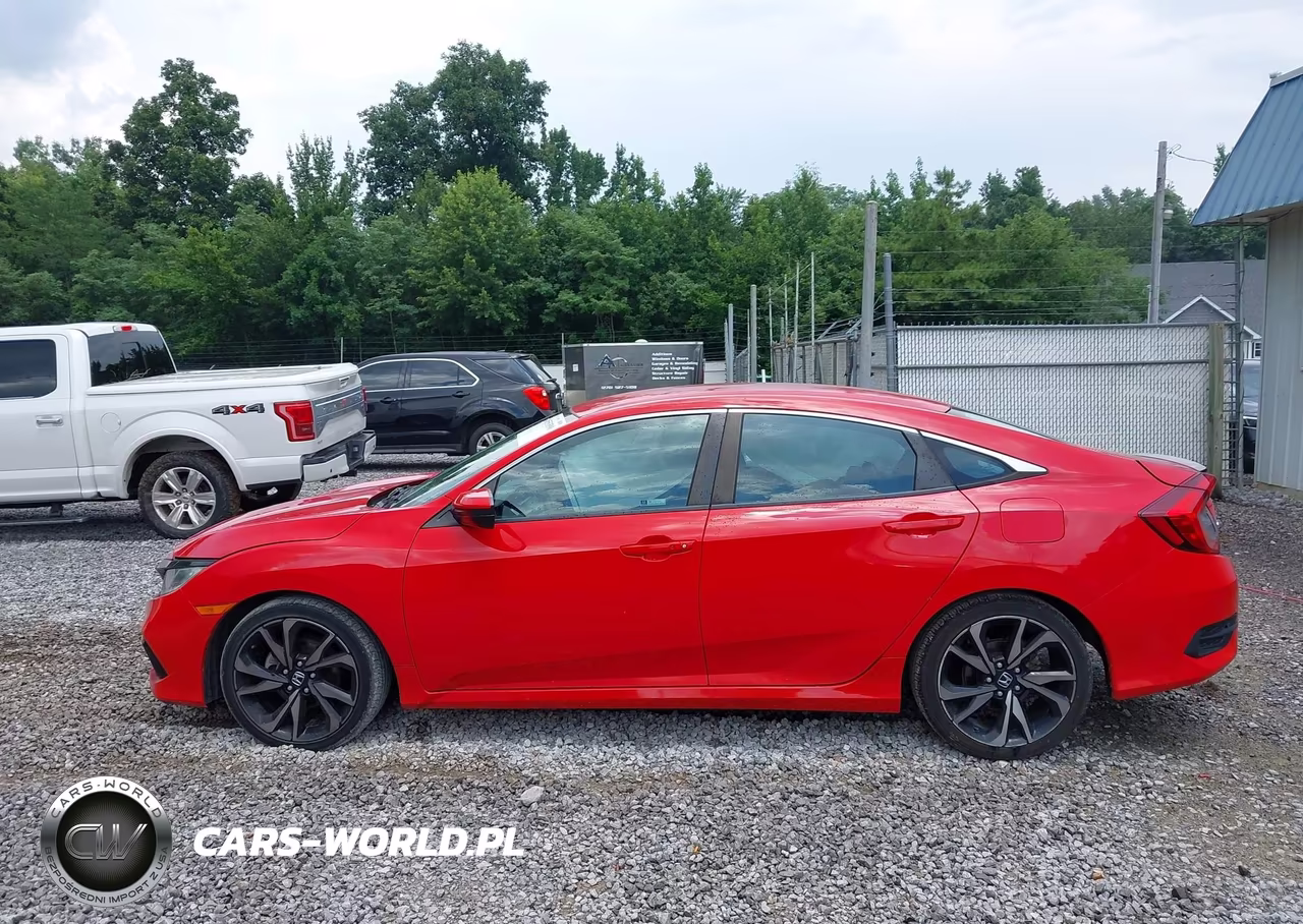 2019 Honda Civic Sport VIN:2HGFC2F83KH605947 - 14