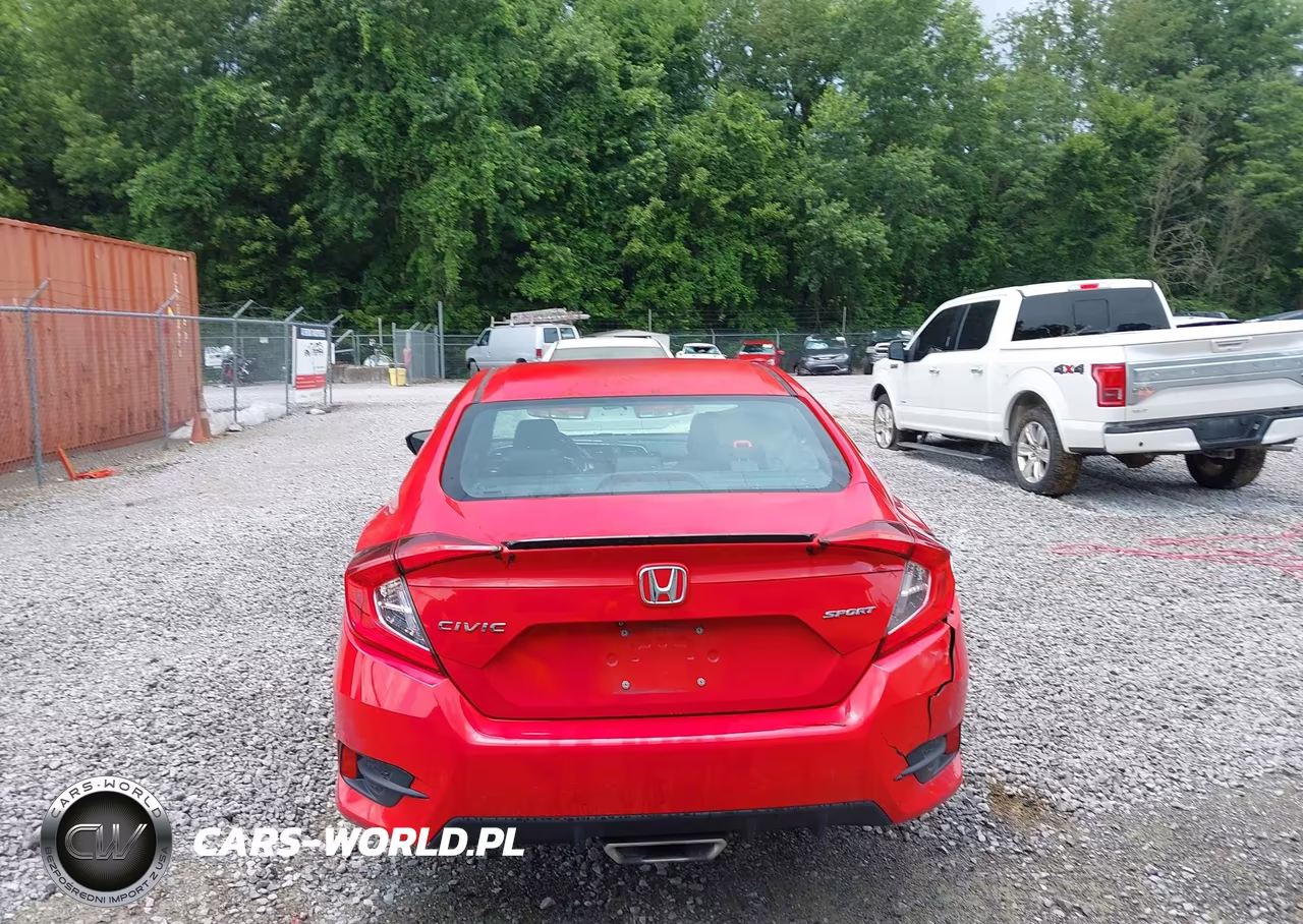 2019 Honda Civic Sport VIN:2HGFC2F83KH605947 - 16
