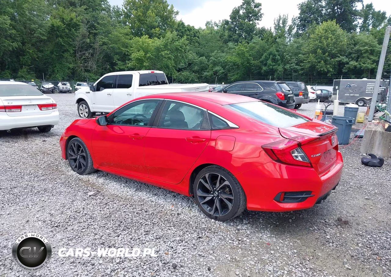 2019 Honda Civic Sport VIN:2HGFC2F83KH605947 - 3