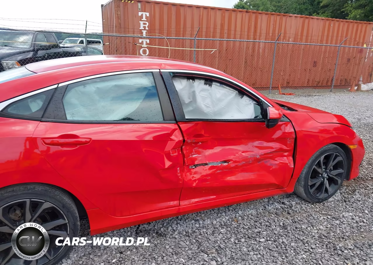 2019 Honda Civic Sport VIN:2HGFC2F83KH605947 - 6