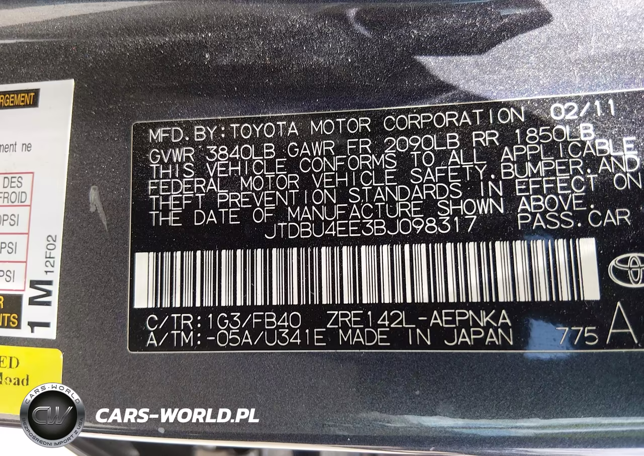2011 Toyota Corolla Le VIN:JTDBU4EE3BJ098317 - 9