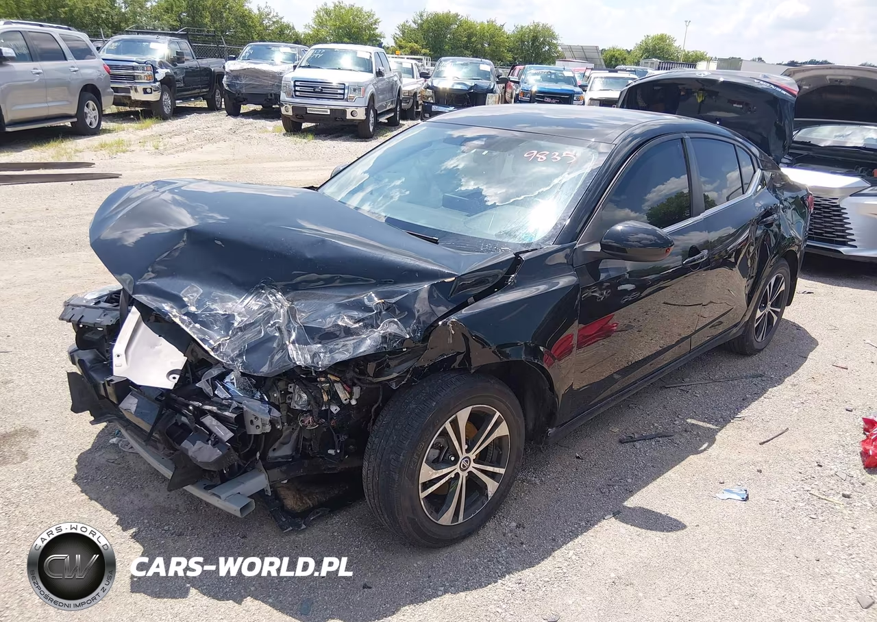 2022 Nissan Sentra Sv Xtronic Cvt VIN:3N1AB8CV2NY218512 - 2