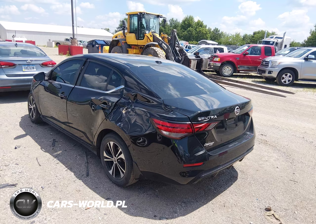 2022 Nissan Sentra Sv Xtronic Cvt VIN:3N1AB8CV2NY218512 - 3