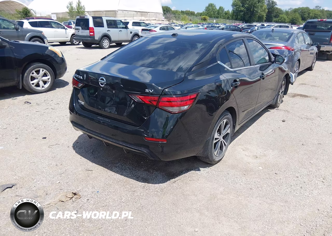 2022 Nissan Sentra Sv Xtronic Cvt VIN:3N1AB8CV2NY218512 - 4