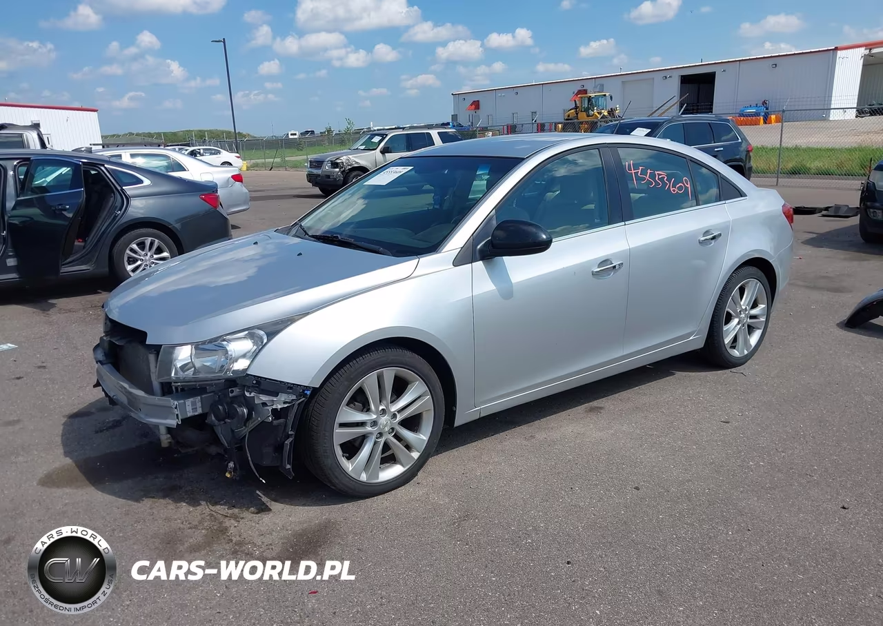 2012 Chevrolet Cruze Ltz VIN:1G1PH5SC1C7142101 - 2