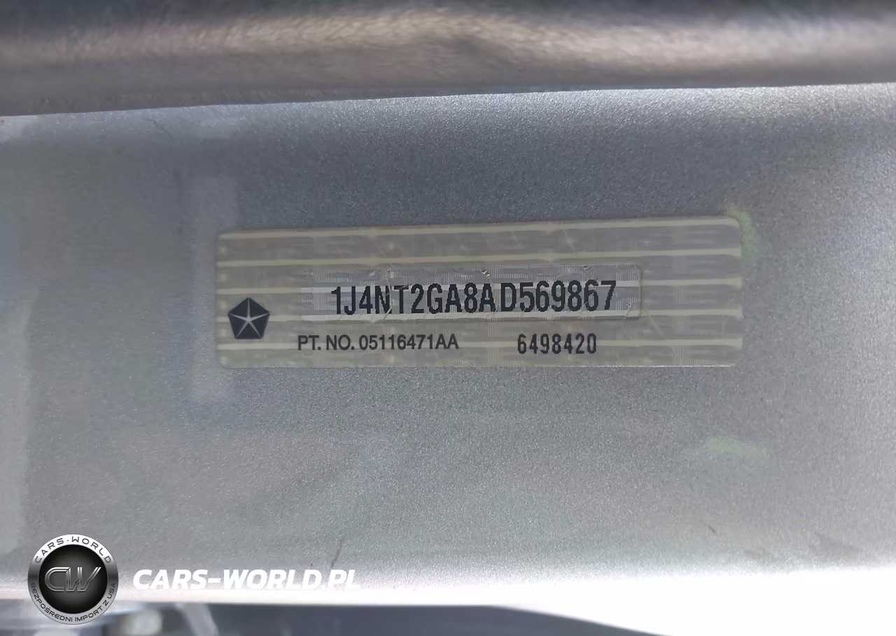 2010 Jeep Patriot Sport VIN:1J4NT2GA8AD569867 - 9