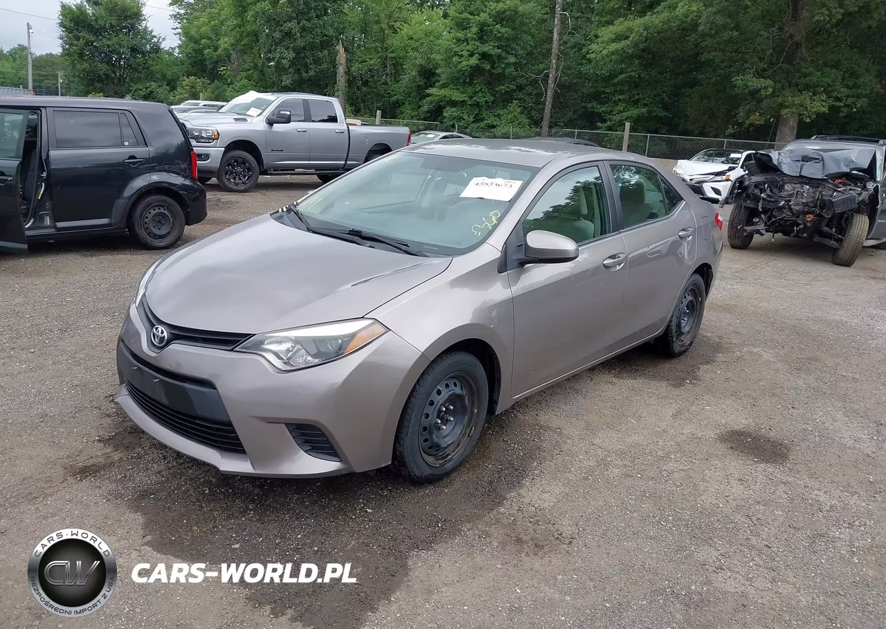 2014 Toyota Corolla Le VIN:5YFBURHE7EP127178 - 2