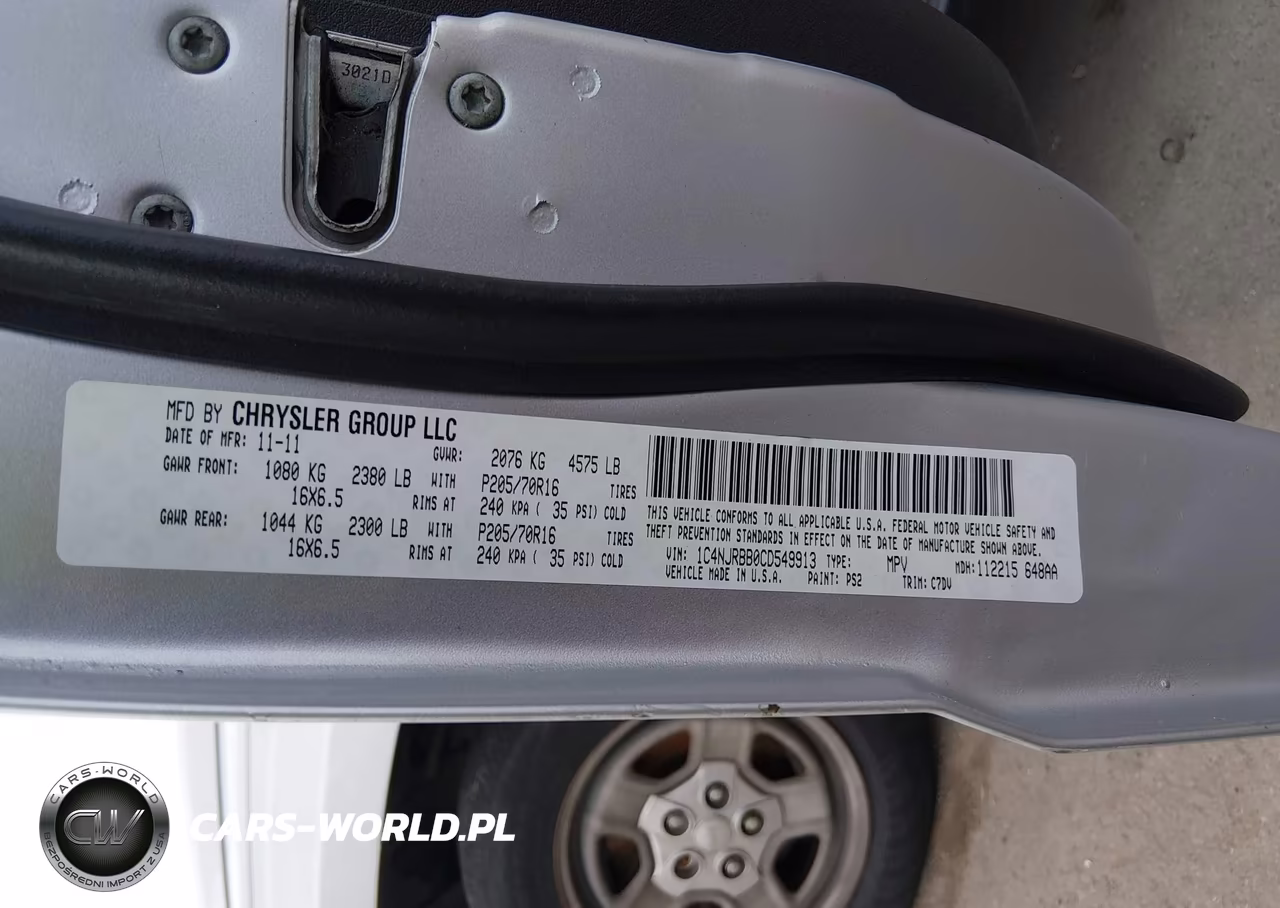2012 Jeep Patriot Sport VIN:1C4NJRBB0CD549913 - 9