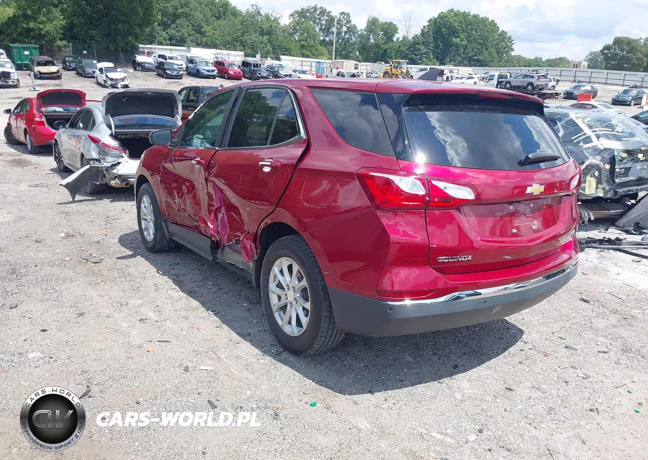 2021 Chevrolet Equinox Fwd Lt VIN:2GNAXKEVXM6142487 - 3