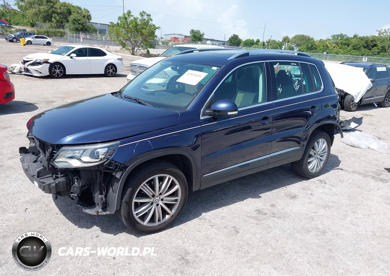 2016 Volkswagen Tiguan Se VIN:WVGAV7AX0GW545046 - 2