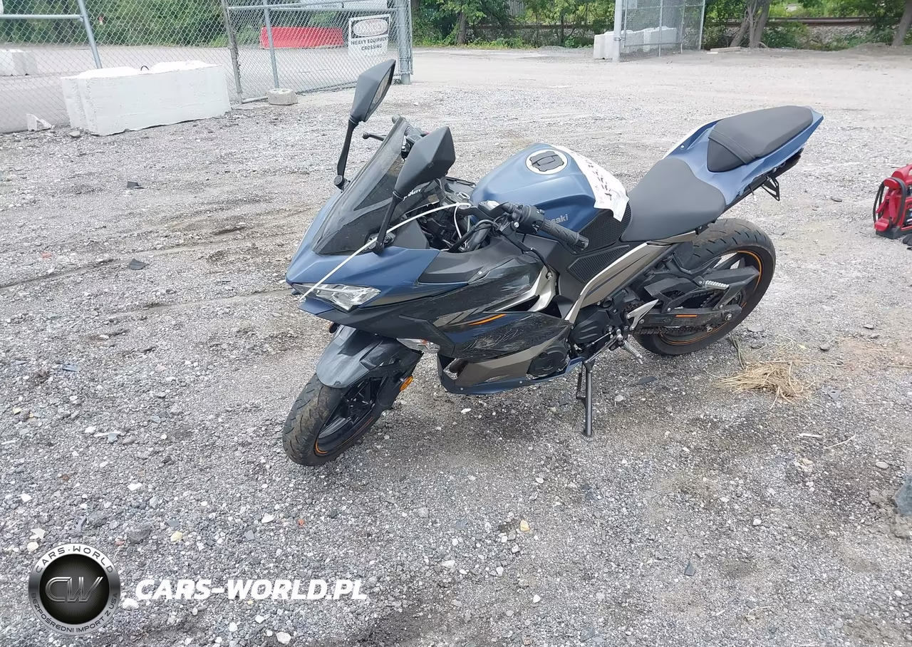 2023 Kawasaki Ex400 VIN:JKAEXKH17PDAP7121 - 2