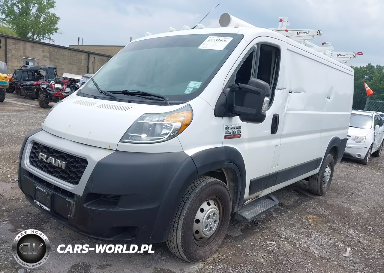 2019 Ram Promaster 1500 Low Roof 136 Wb VIN:3C6TRVAG9KE514121 - 2