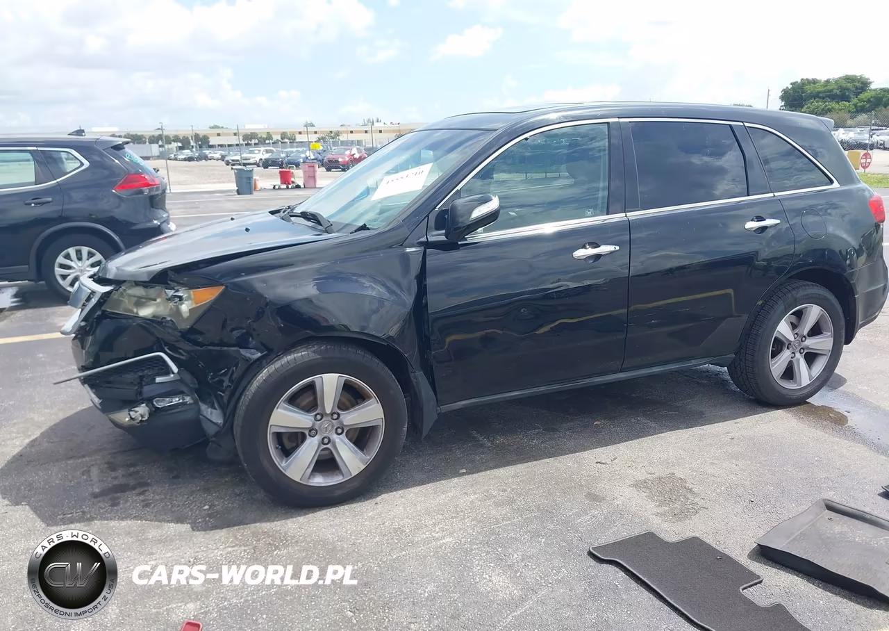 2012 Acura Mdx Technology Package VIN:2HNYD2H3XCH504065 - 2