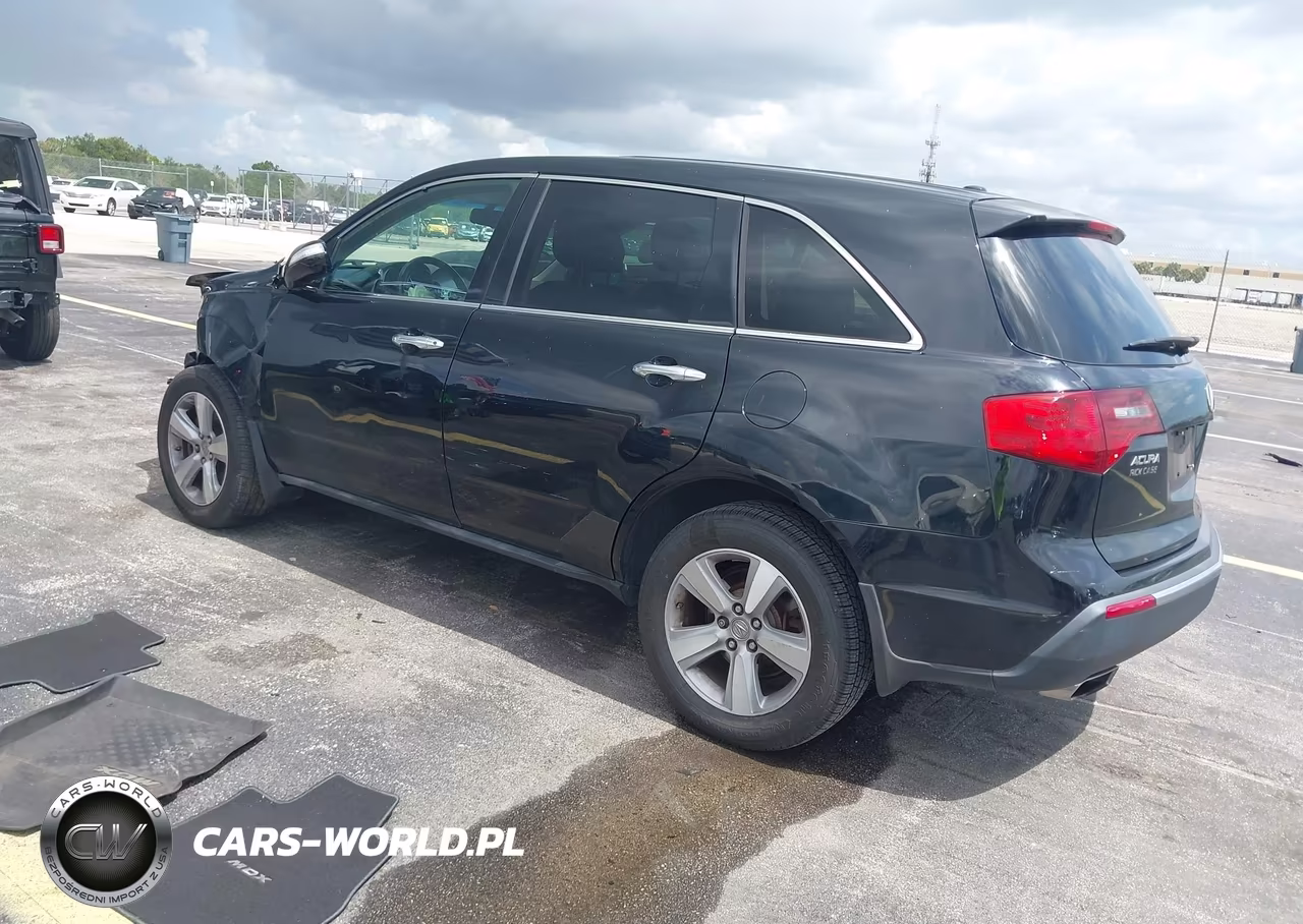 2012 Acura Mdx Technology Package VIN:2HNYD2H3XCH504065 - 3