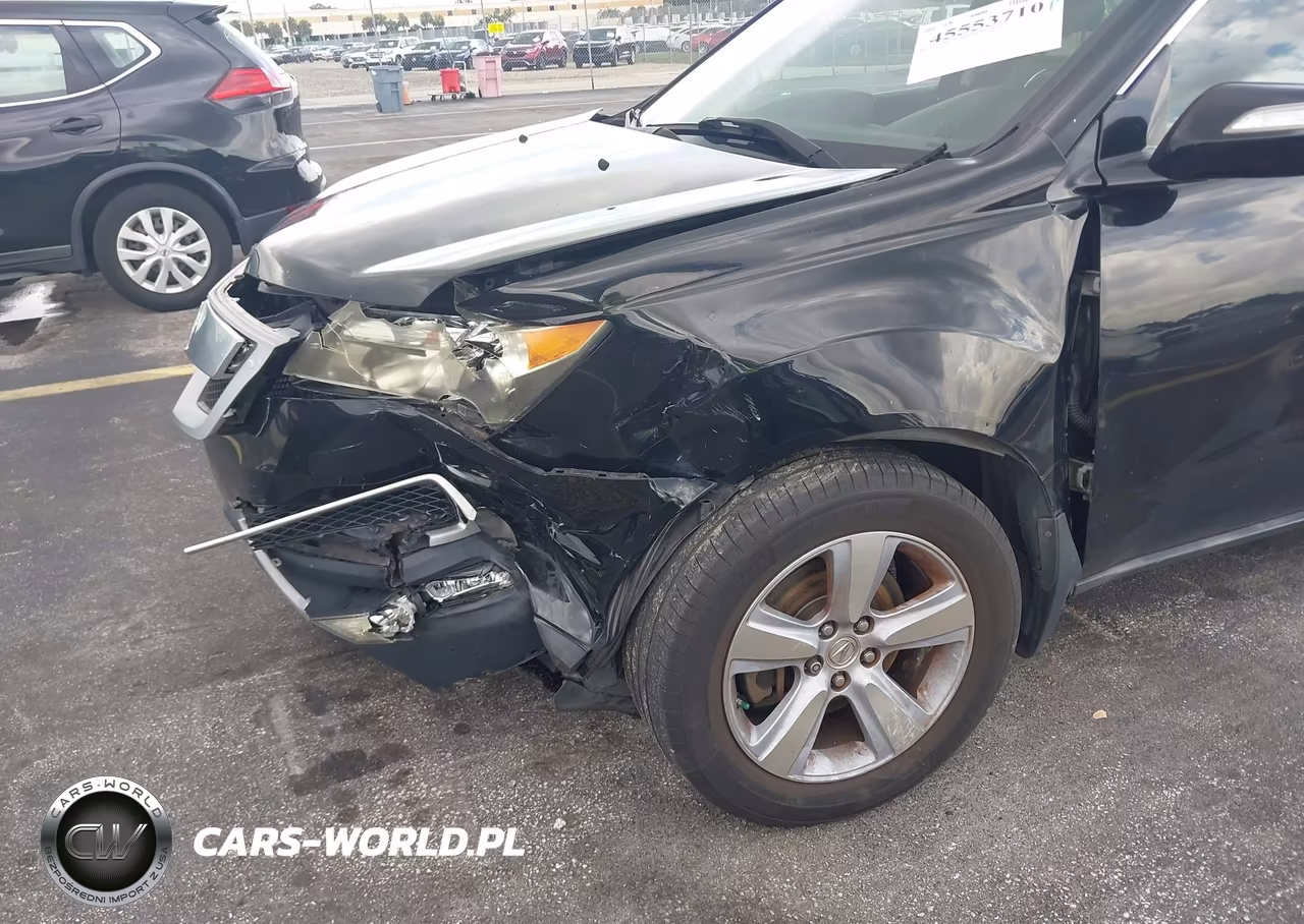 2012 Acura Mdx Technology Package VIN:2HNYD2H3XCH504065 - 6