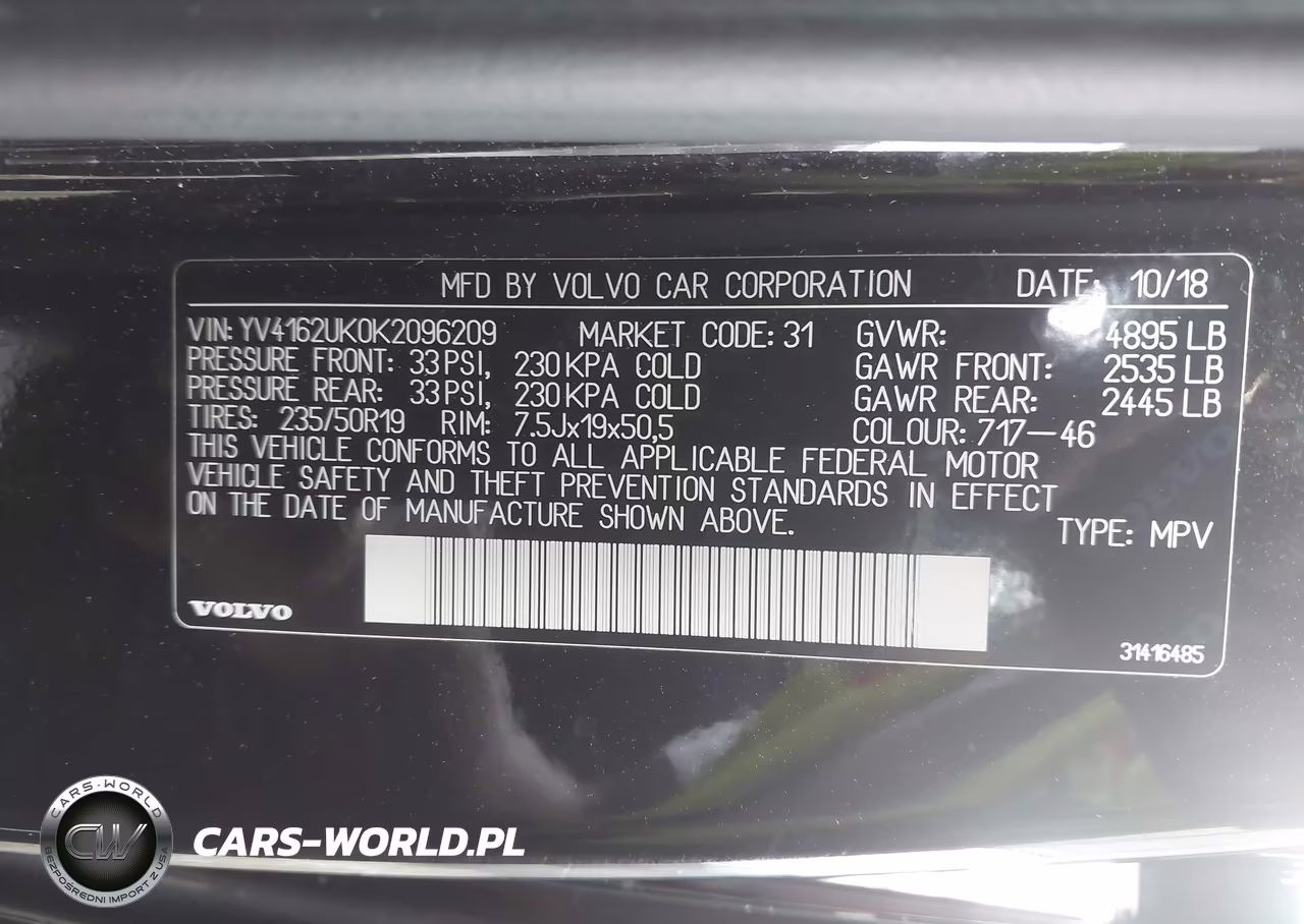 2019 Volvo Xc40 T5 Momentum VIN:YV4162UK0K2096209 - 9