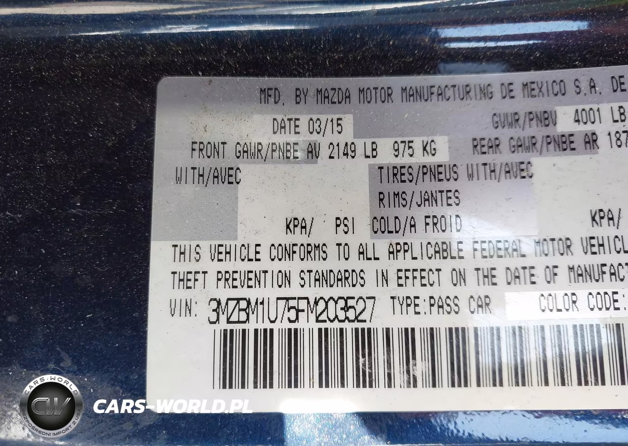 2015 Mazda Mazda3 I Sport VIN:3MZBM1U75FM203527 - 9