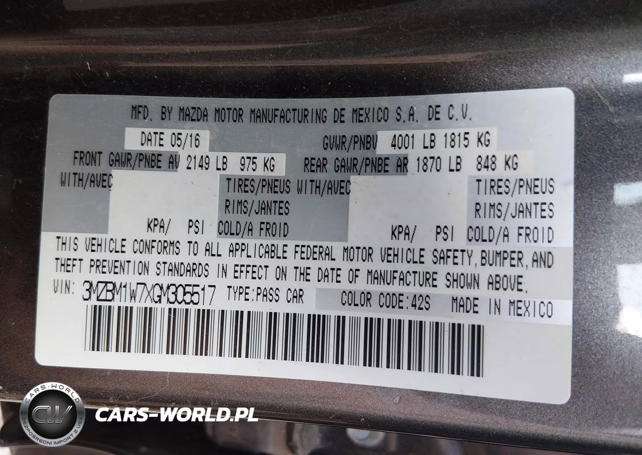 2016 Mazda Mazda3 I Touring VIN:3MZBM1W7XGM305517 - 9