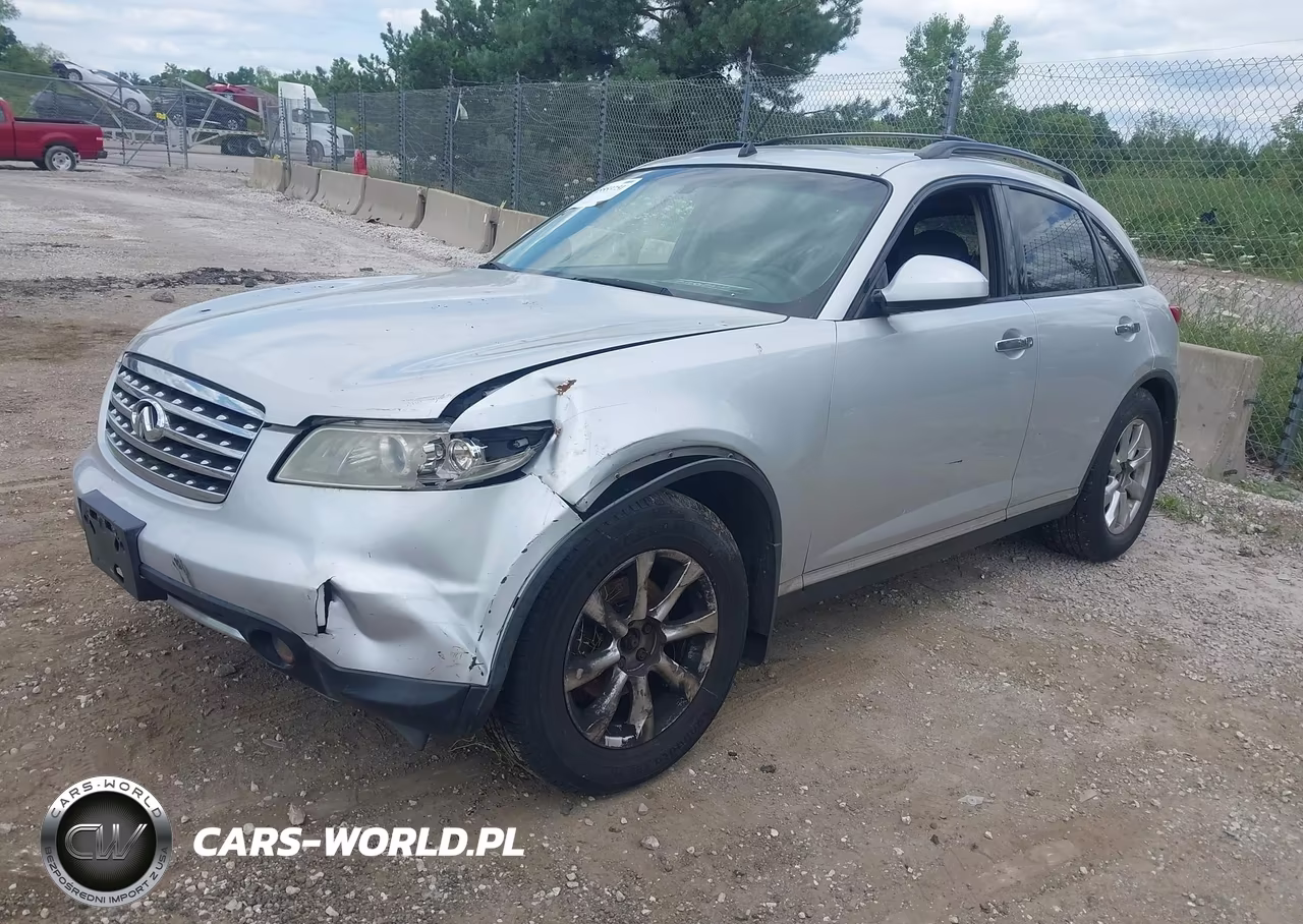 2008 Infiniti Fx35 VIN:JNRAS08WX8X202919 - 2