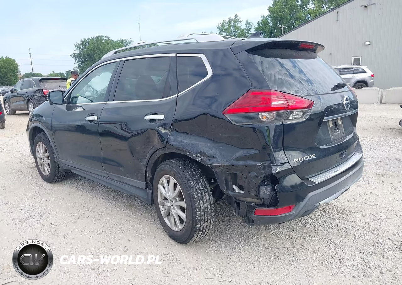 2017 Nissan Rogue Sv VIN:KNMAT2MV1HP599569 - 3