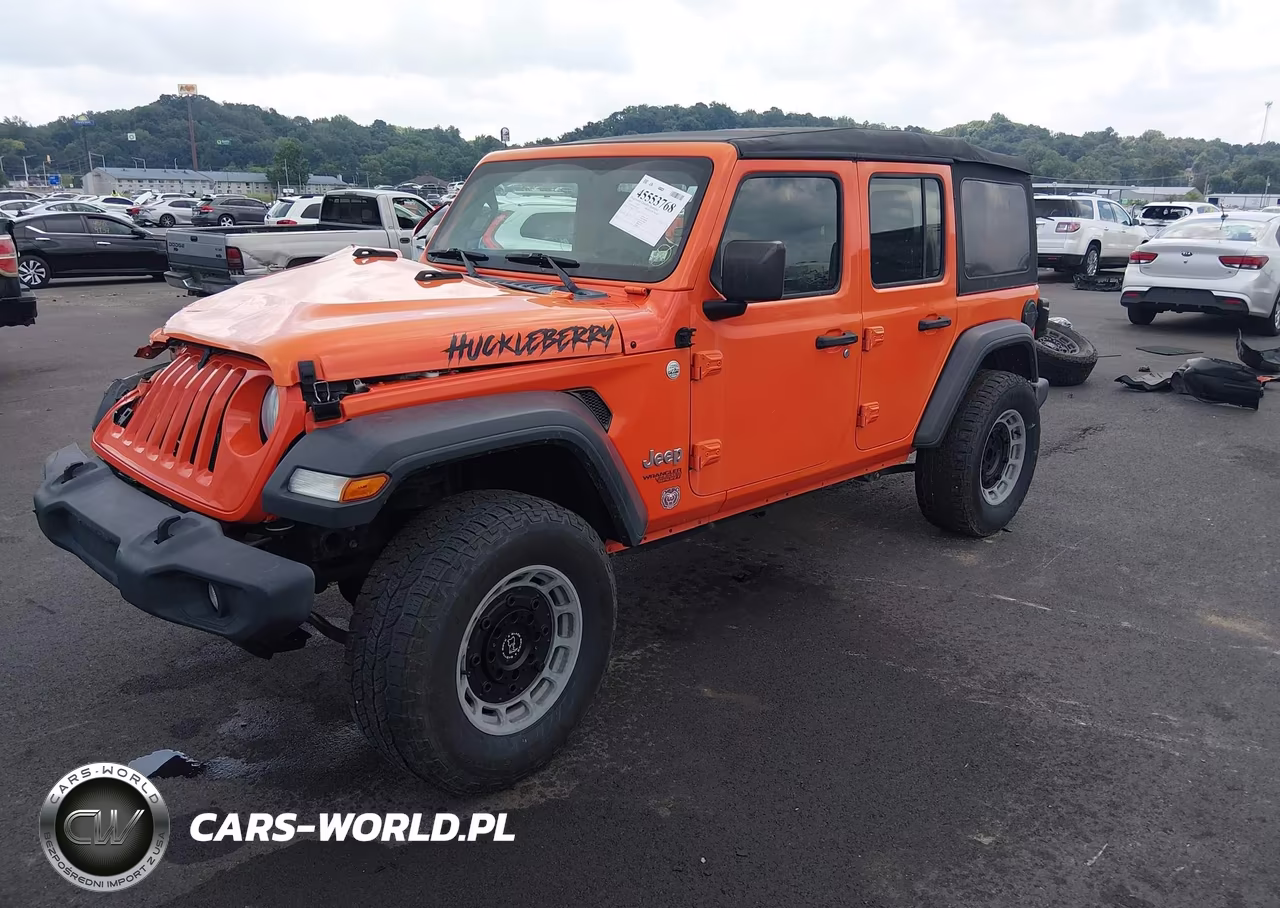 2018 Jeep Wrangler Unlimited Sport 4X4 VIN:1C4HJXDG2JW231738 - 2