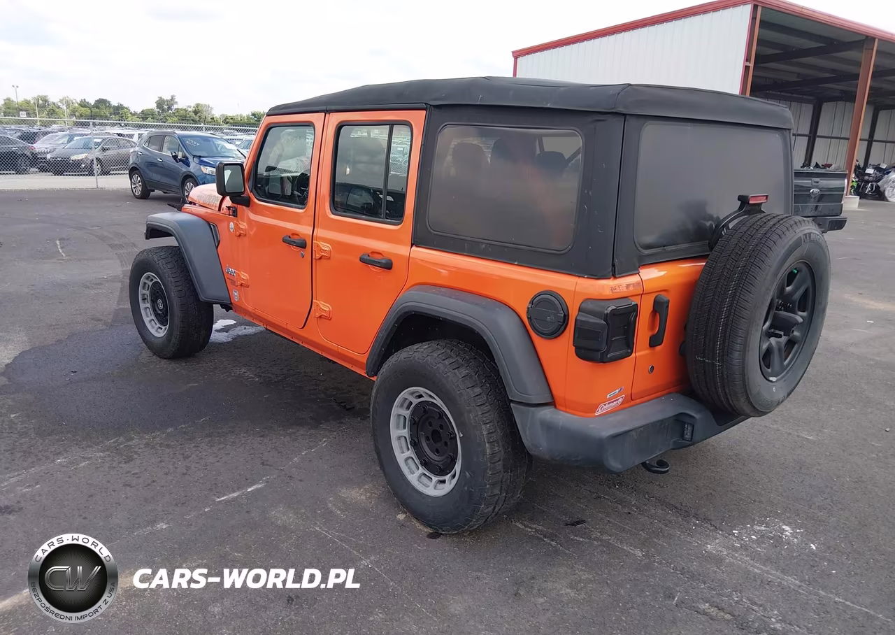 2018 Jeep Wrangler Unlimited Sport 4X4 VIN:1C4HJXDG2JW231738 - 3