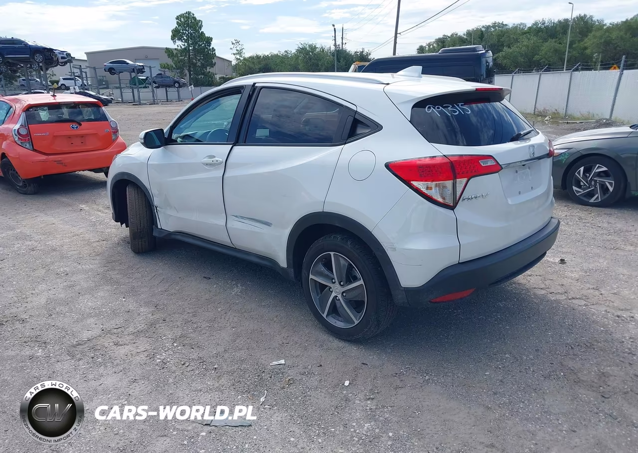 2021 Honda Hr-V 2Wd Ex VIN:3CZRU5H55MM724787 - 3
