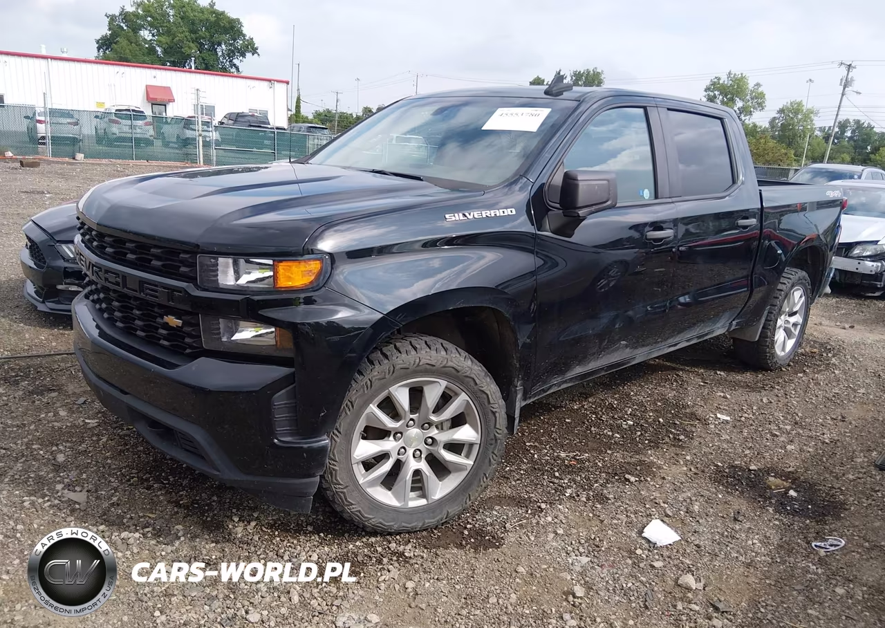 2019 Chevrolet Silverado 1500 Custom VIN:3GCPYBEH3KG103767 - 2