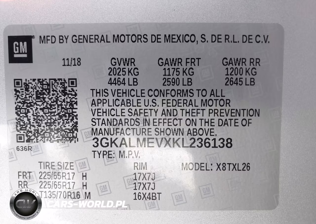 2019 GMC Terrain Sle VIN:3GKALMEVXKL236138 - 9