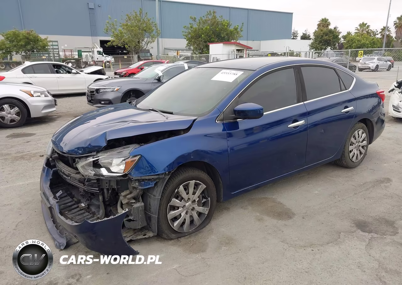 2019 Nissan Sentra S VIN:3N1AB7AP9KY262582 - 2