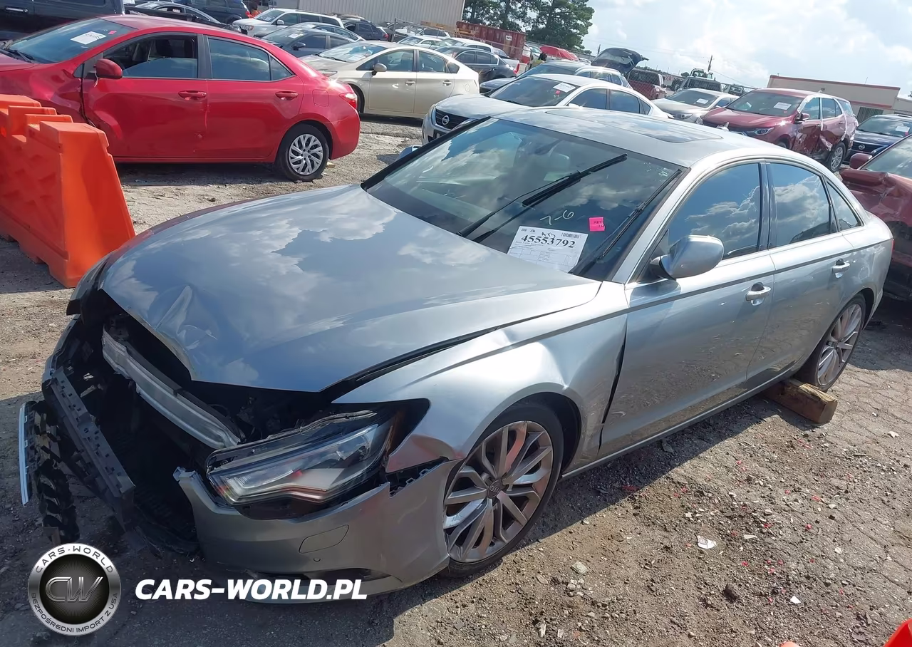 2013 Audi A6 2.0T Premium VIN:WAUGFAFC2DN010653 - 2